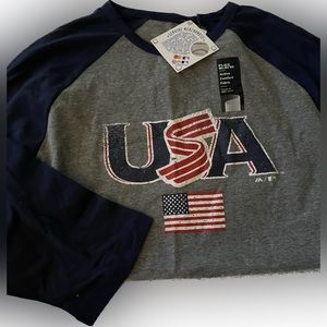Team USA baseball tee